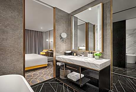 Premium King Room with Lounge Access and City View