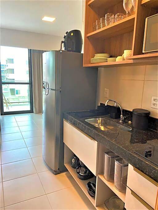 Ambiente integrado e acolhedor