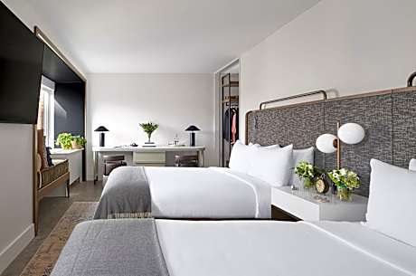 Premium Queen Room with Two Queen Beds and Courtyard View