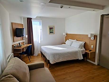 Quadruple Room - 1 Double Bed 1 Double Sofa Bed