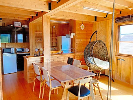 House near Furano Ski Resort with Wood and Brick