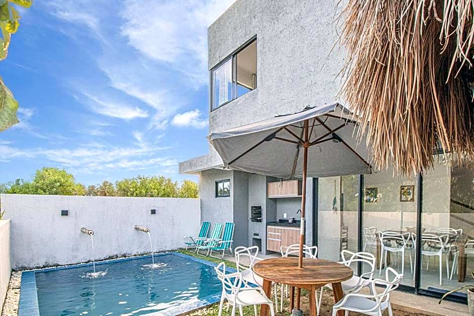 Casa Milagres 03 suítes - a 300m da Praia