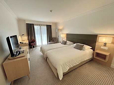 Twin Room with Terrace and Garden View