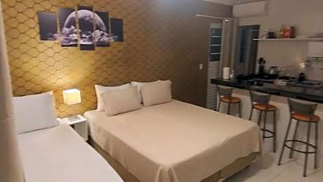 Suíte Studio 2 Enseada Tortuga Mobiliada