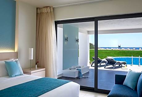 Double Room Sharing Pool Garden View