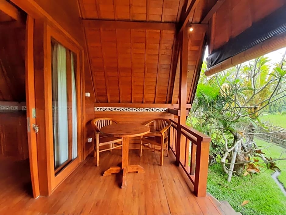Pondok Gandalangu Ubud-Dikelilingi Hamparan Sawah