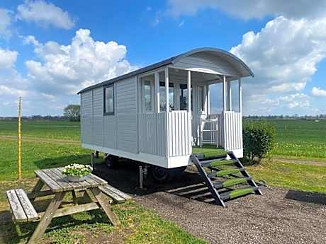 Pipowagen op Camperplaats Vechtdal