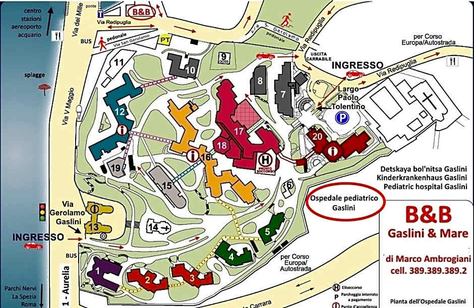 B&B Gaslini & Mare (anche con uso cucina)