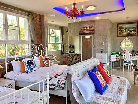 Mountain and Garden View Room