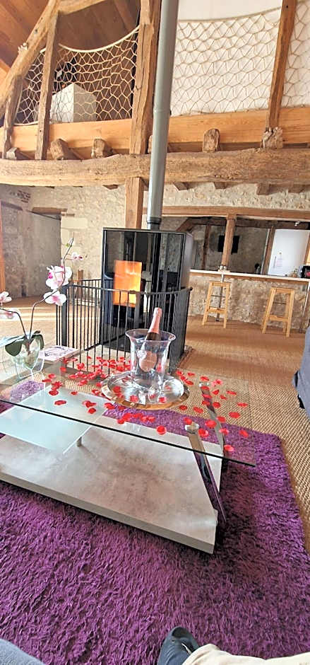 Gîte La Belle Aventure avec piscine et jacuzzi