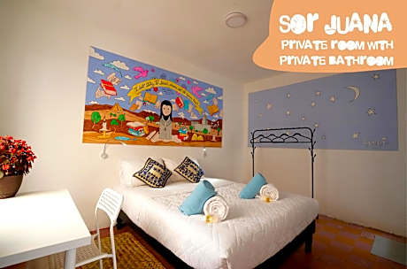 Private Double Room with Ensuite Bathroom
