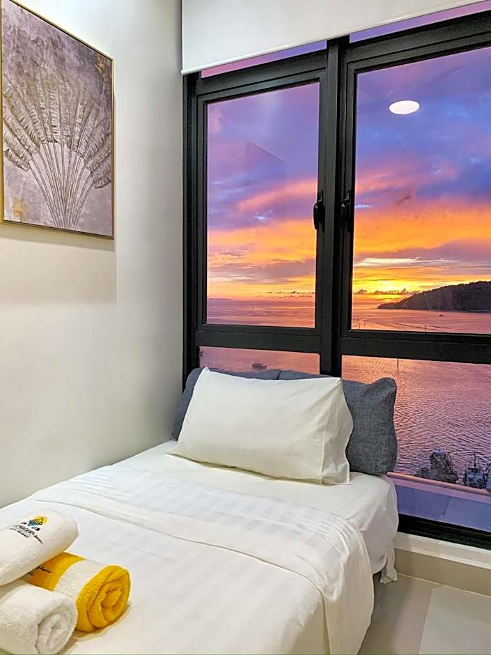 Sea Park LeSu 8 The Shore KK I 1 plus 1 Room 2-5 Pax 홈스테이