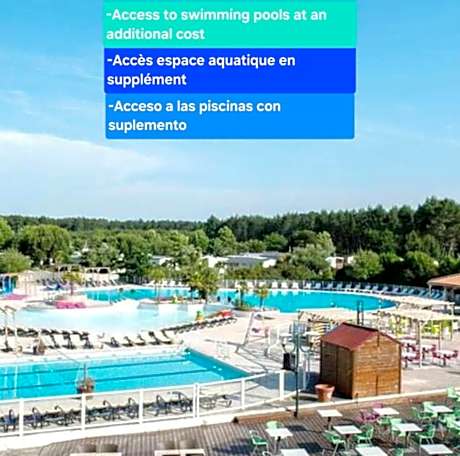 Mobil-home 4chambres-10 couchages - Parking gratuit - 2 accès piscines inclus dès 3 nuitées