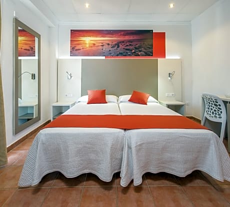 habitación doble o twin con terraza