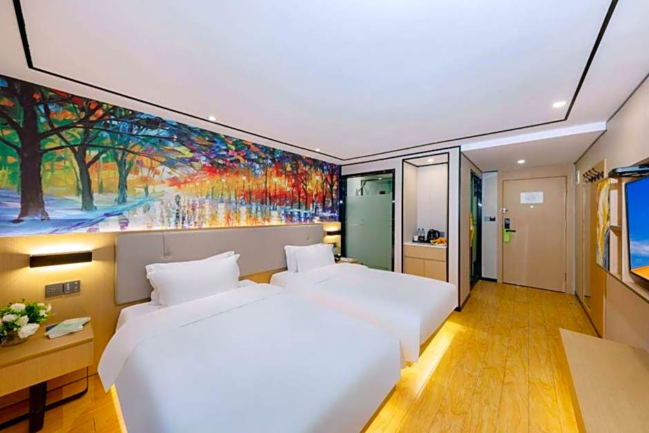 Yimimi Apartment - Guangzhou 13th Line Yide Road Metro Station