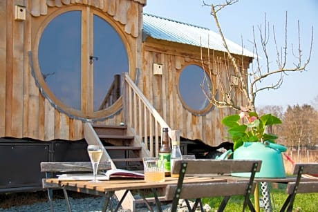 Origineel logeren in het Kempennest bij Dagbreek