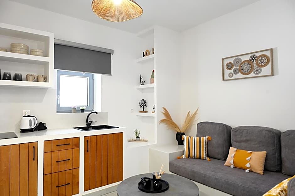Beachfront cycladic suite Irene Apartments boutique hotel