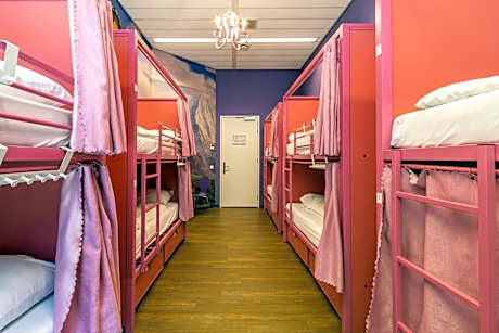 Bed in 10-Bed Women Dormitory Room