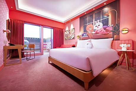 LINE FRIENDS Deluxe Balcony Room - King