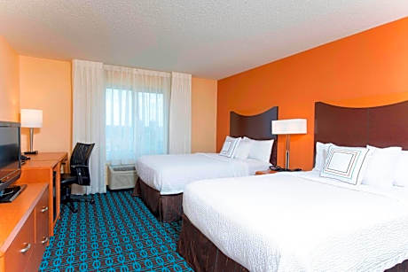 Double Room with Two Double Beds - Hearing Accessible