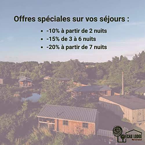 Ecau Lodge - Logement insolite à 30km de Pairi Daiza