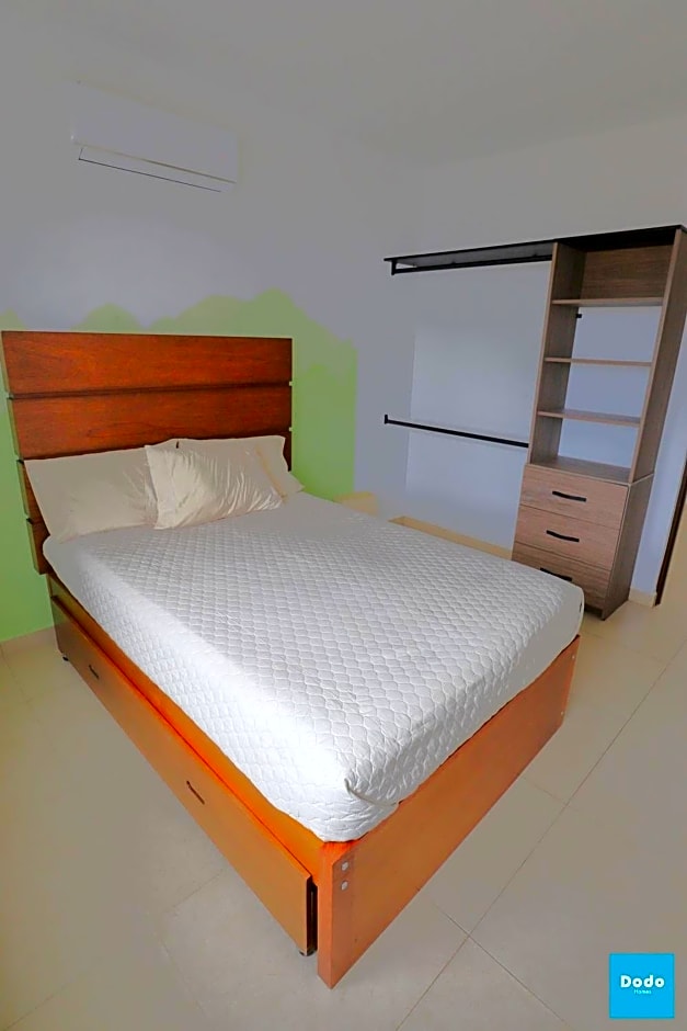 Residencial privado con alberca a 3 min. de la playa