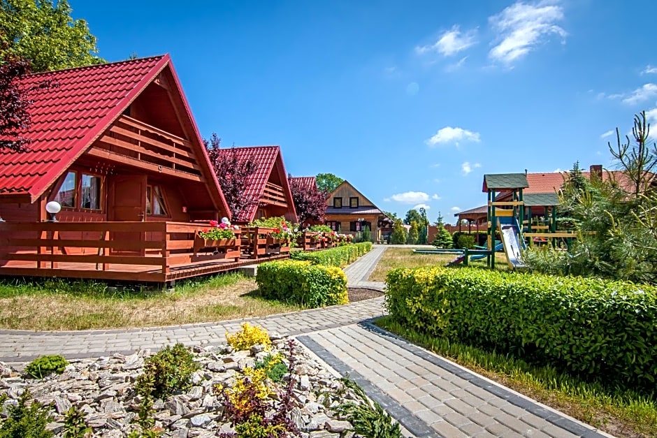 Domki Słoneczko z dostępem do jacuzzi sauny i rowerów