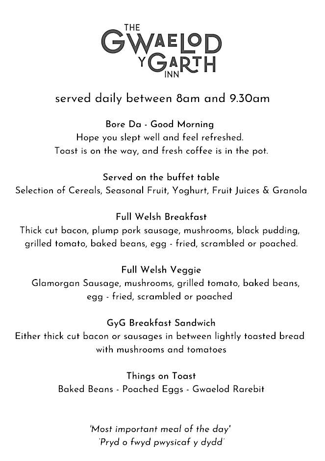 The Gwaelod y Garth Inn