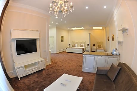 Family Room with Side Sea View