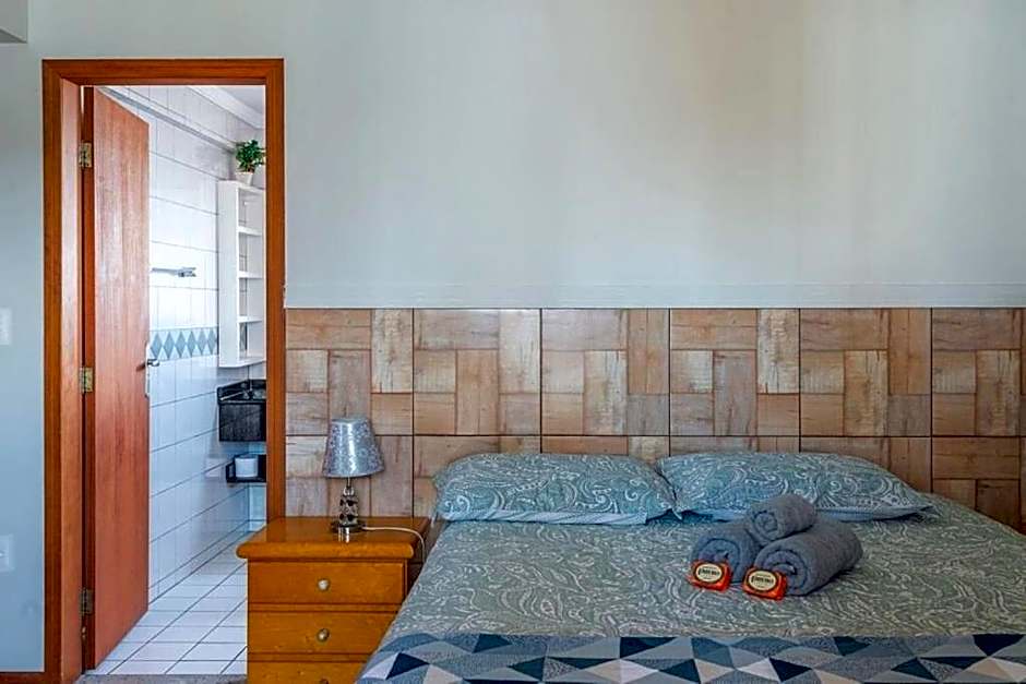 CLTW202 - Apê quadra mar com churasqueira, 2 vagas