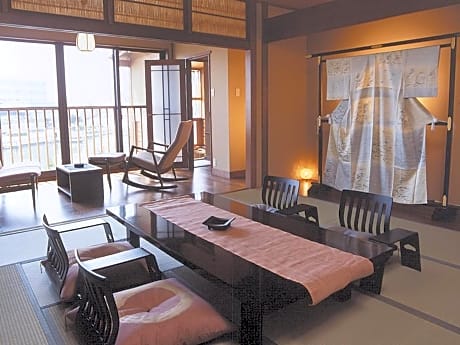 Japanese-Style Room with Open-Air Bath