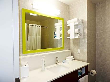 1 King Mobility Access Ri Shwr Suite Nosmok Microwv/fridge/wet Bar/43 In Smartv/work Area Free Wi-fi