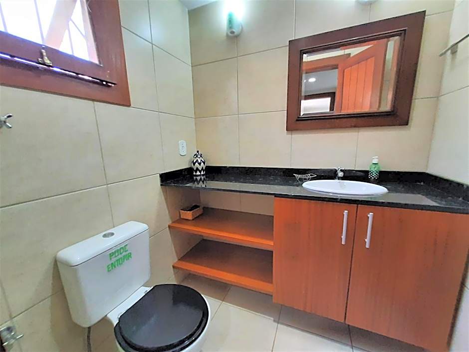 Casa e piscina privativa, vista para o mar em condomínio pé na areia