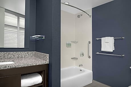 1 Bedroom Larger Suite, 1 King, Sofa bed, Corner room