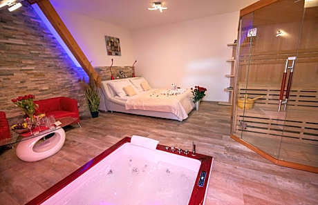 Romantický wellness suite hotel Heinz