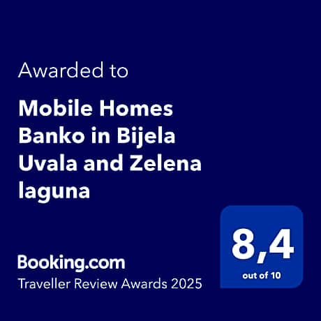 Mobile Homes Banko in Bijela Uvala and Zelena laguna