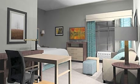 1King Mobilty/Hearing Access Tub Studio Suite