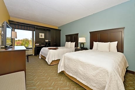 Queen Room with Two Queen Beds with Roll-In Shower - Accessible/Non Smoking