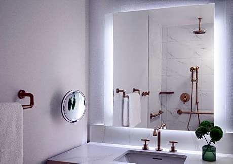 Studio King Suite with Roll In Shower - Mobility Accessible