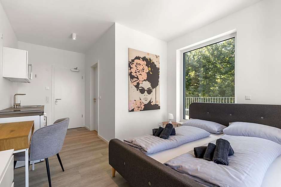 LivingBoxx Karlsruhe - Messe I neuwertige Apartments mit Küche