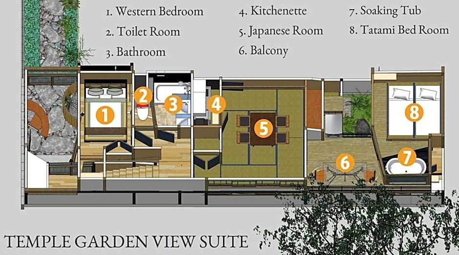 Photo 1 of 19 of 2 Bedroom Suite, Garden View