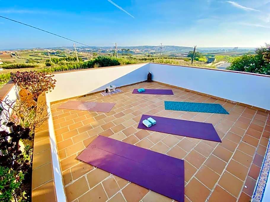 Da Silva Surfcamp- Terrassenzimmer mit Frühstück