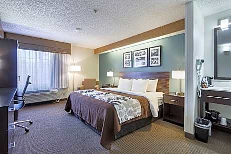 1 King Bed