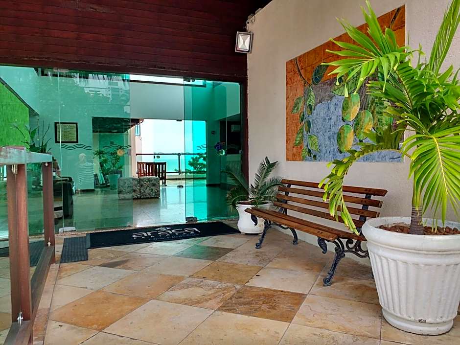 Na praia - Araça 104 - Térreo frente mar