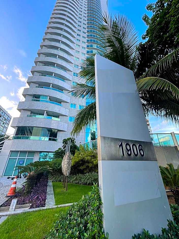 2703 Flat Beira Mar Av Boa Viagem com Cozinha