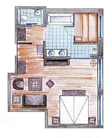 Junior Suite with Sauna