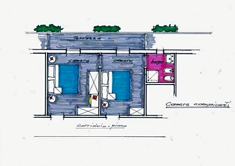 Family Suite with Balcony