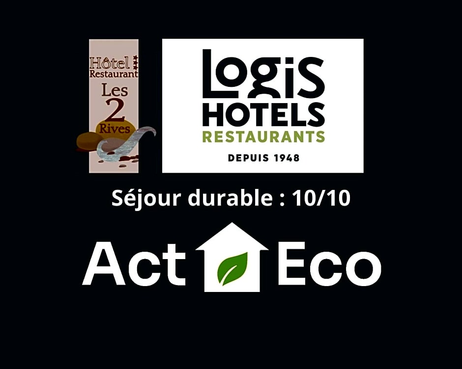 Logis Hôtel Restaurant Les 2 Rives - A75, en bordure de rivière