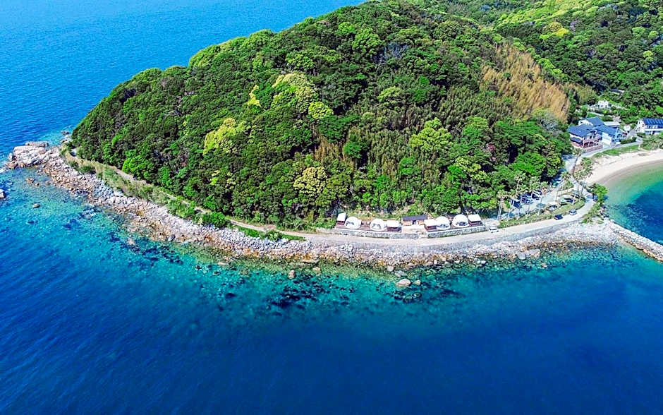 ITOSHIMA SDGs Village Chikyu MIRAI -海の大パノラマ-全室オーシャンビューのドームテント