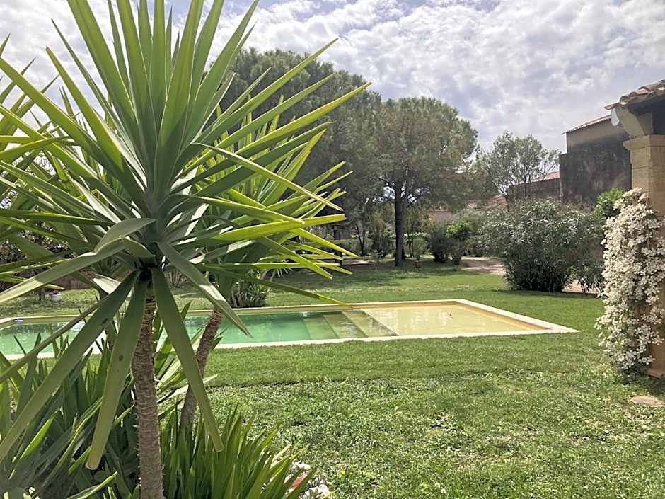 Le Patio, chambres d hôtes pour adultes en Camargue, possibilité de naturisme à la piscine,